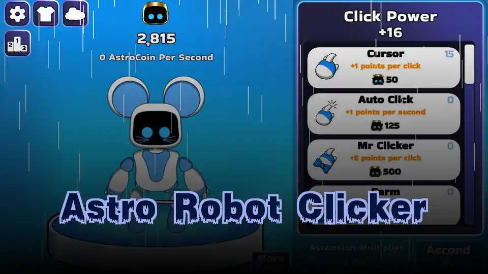 Astro Robot Clicker