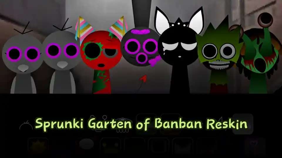 Sprunki Garten of Banban Reskin