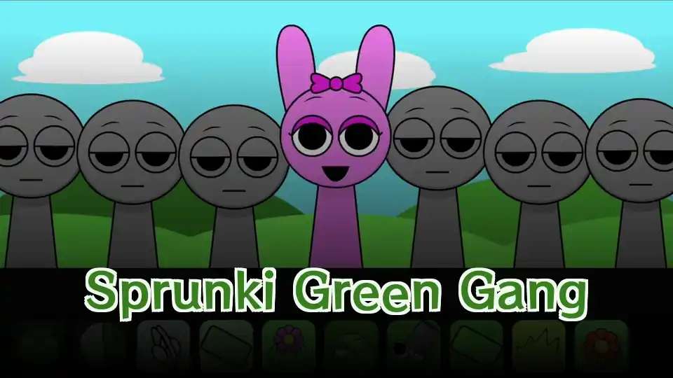 Sprunki Green Gang