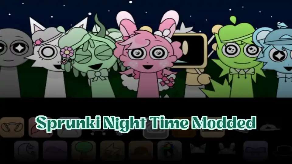 Sprunki Night Time Modded