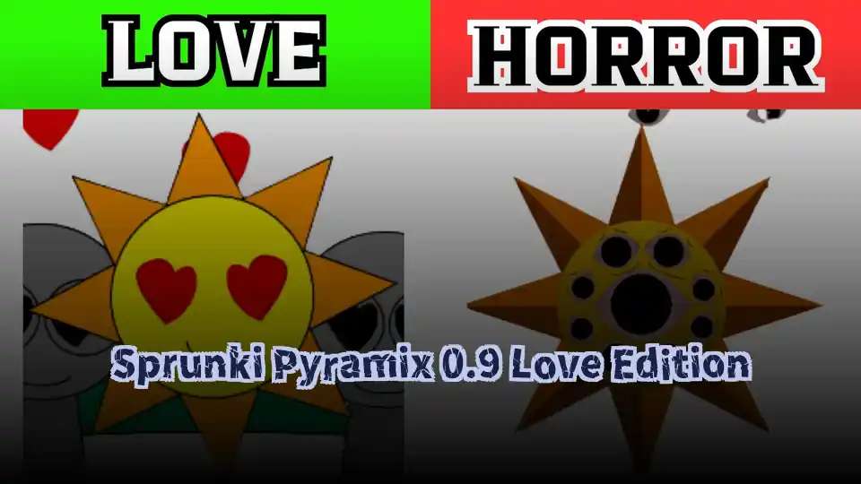 Sprunki Pyramix 0.9 Love Edition