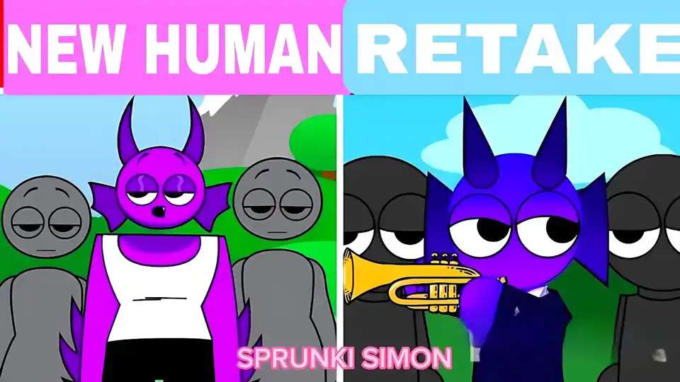 Sprunki Retake Human New