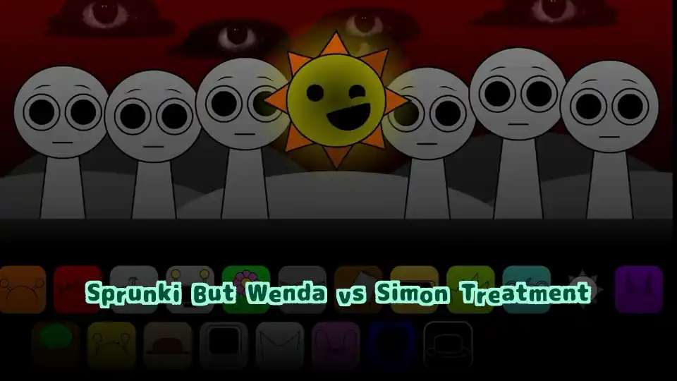 Sprunki But Wenda vs Simon Treatment