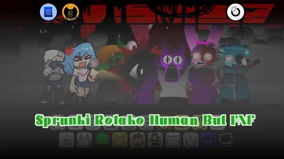 Sprunki Retake Human But FNF