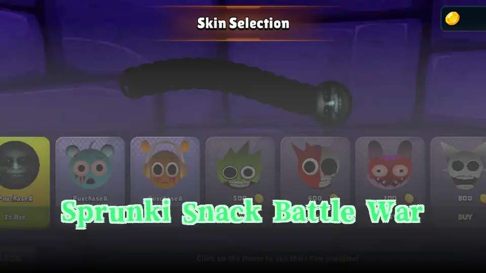 Sprunki Snack Battle War