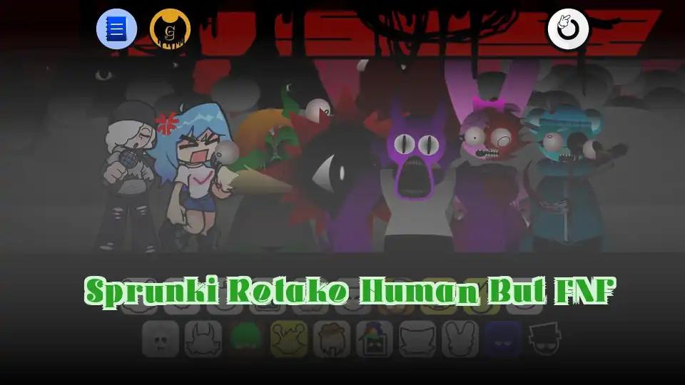 Sprunki Retake Human But FNF